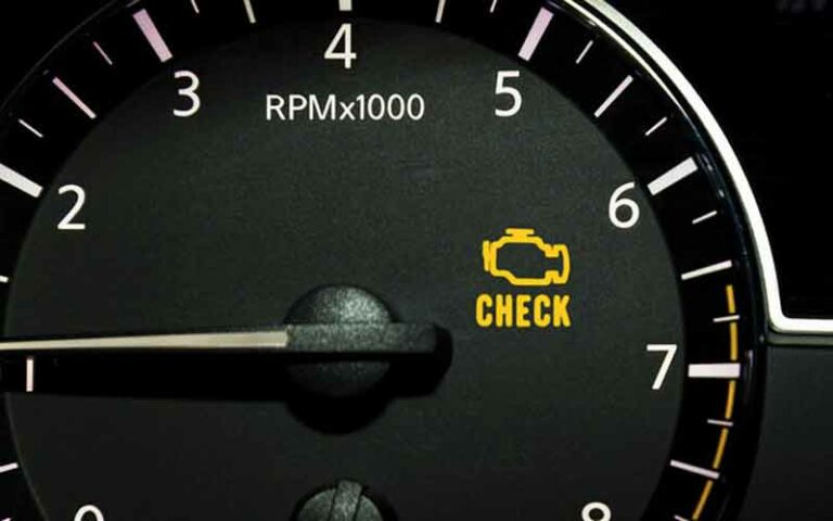 Check Engine Light Flashing When Accelerating